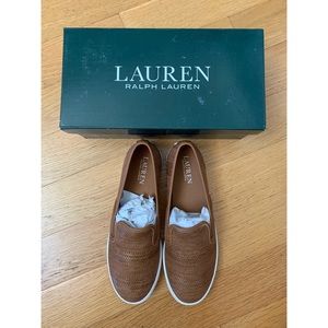 Ralph Lauren Janis Espadrille - Women size 8/Tan